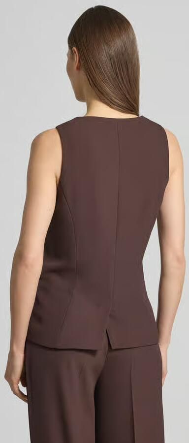 VM by Vera Mont Bodywarmer met ronde hals en paspelzakken
