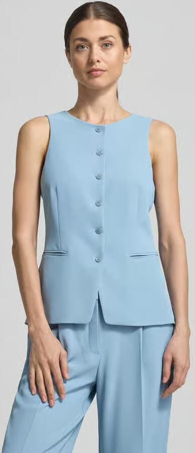 V by Vera Mont Bodywarmer met ronde hals en paspelzakken - Foto 2