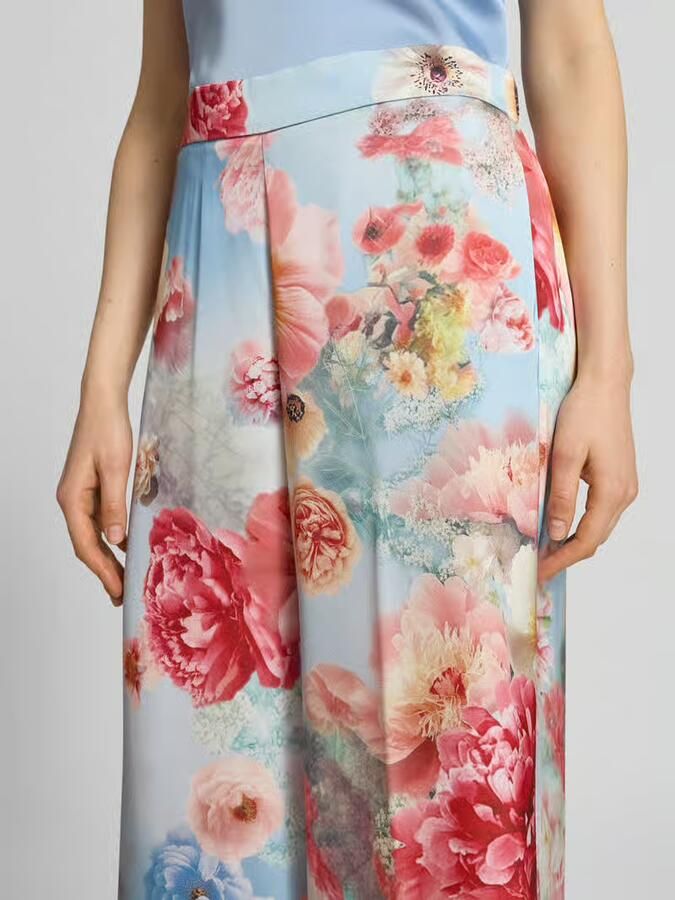 VM by Vera Mont Broek in all-over look met elastische band