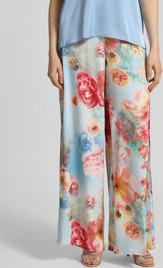 VM by Vera Mont Broek in all-over look met elastische band - Foto 3