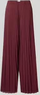 VM by Vera Mont Broek van chiffon met plissévouwen