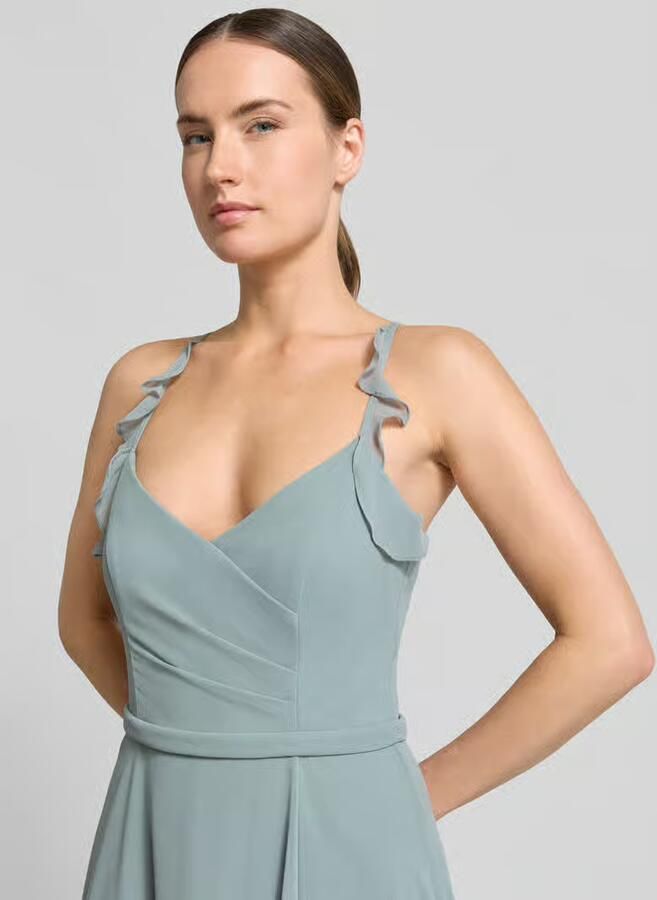 VM by Vera Mont cocktailjurk van chiffon met volants