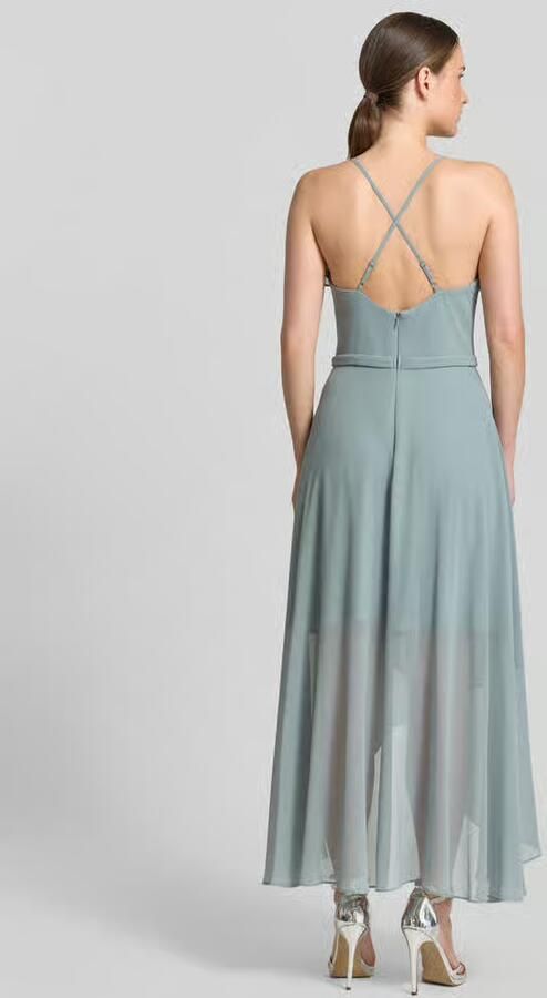 VM by Vera Mont cocktailjurk van chiffon met volants