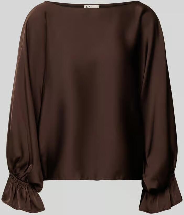 VM by Vera Mont comfort fit blouse met lange mouwen met boothals