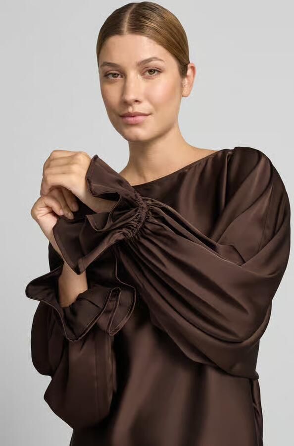 VM by Vera Mont comfort fit blouse met lange mouwen met boothals - Foto 2