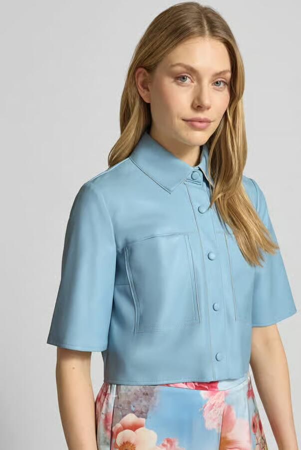 VM by Vera Mont Cropped blouseshirt met 1 2-mouw