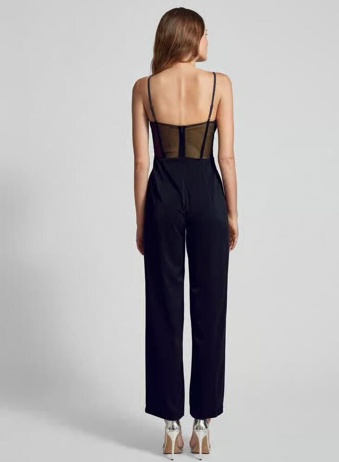 Vera Mont Kant Patch Jumpsuit Blue Dames - Foto 3