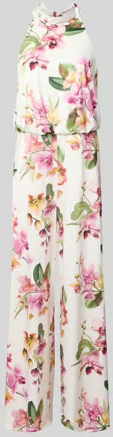 VM by Vera Mont regular fit jumpsuit met all-over bloemenmotief - Foto 3