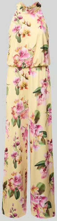 VM by Vera Mont regular fit jumpsuit met all-over bloemenmotief - Foto 2