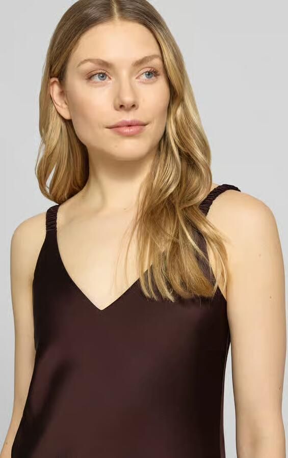VM by Vera Mont regular fit midi-jurk met V-hals