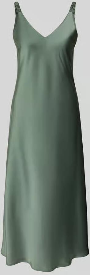 VM by Vera Mont regular fit midi-jurk met V-hals - Foto 2