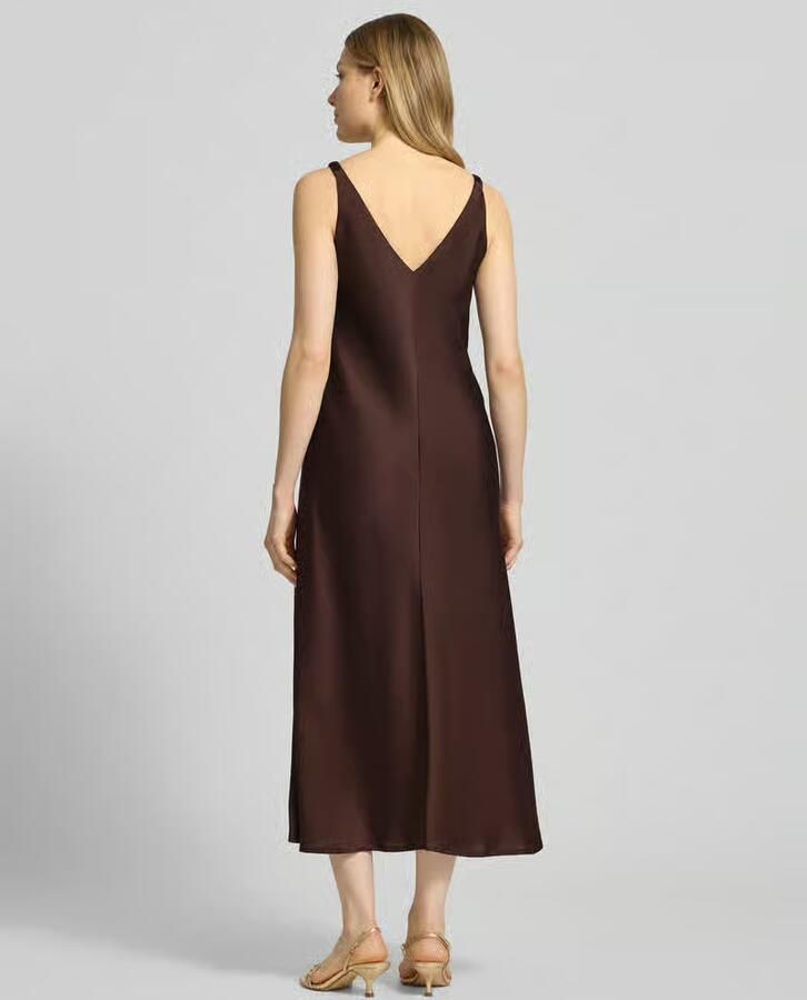 VM by Vera Mont regular fit midi-jurk met V-hals