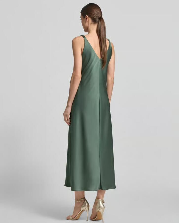 VM by Vera Mont regular fit midi-jurk met V-hals