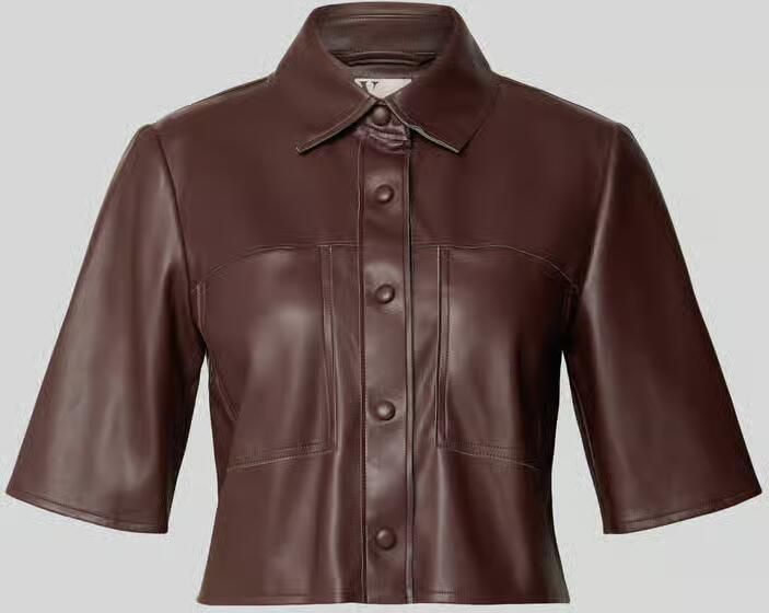 VM by Vera Mont regular fit overhemdblouse in leerlook - Foto 2
