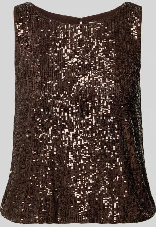 VM by Vera Mont regular fit top met all-over pailletten