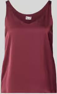 VM by Vera Mont regular fit top van satijn