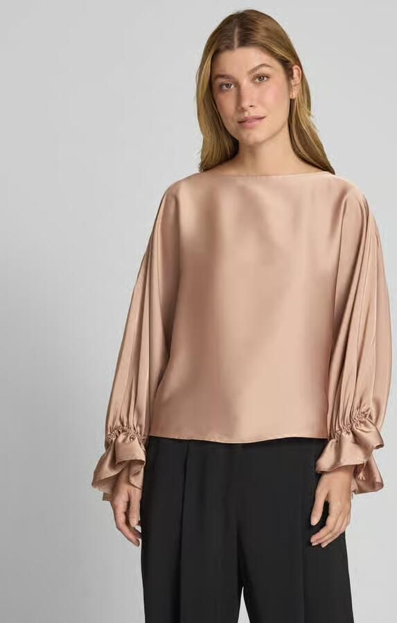 VM by Vera Mont Relaxed fit blouse met boothals - Foto 2