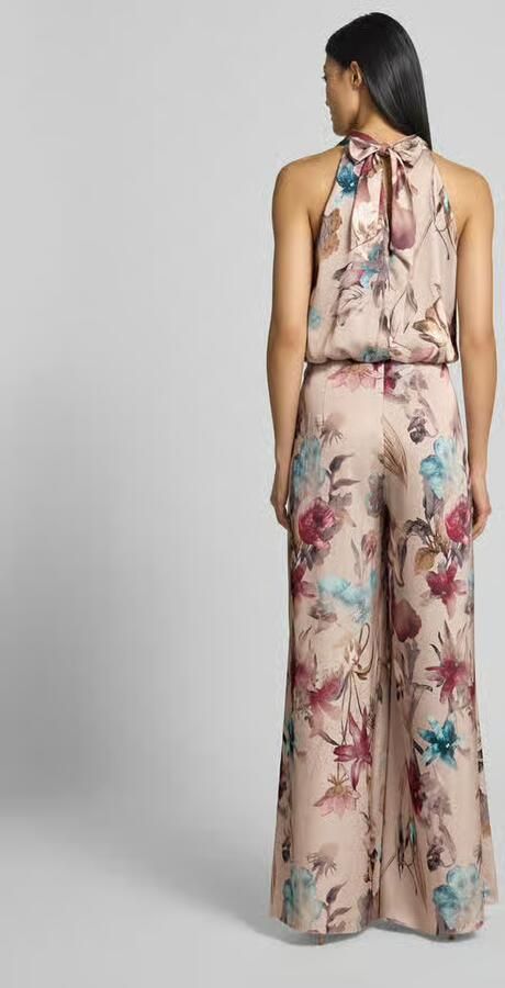 VM by Vera Mont relaxed fit jumpsuit met all-over bloemenmotief