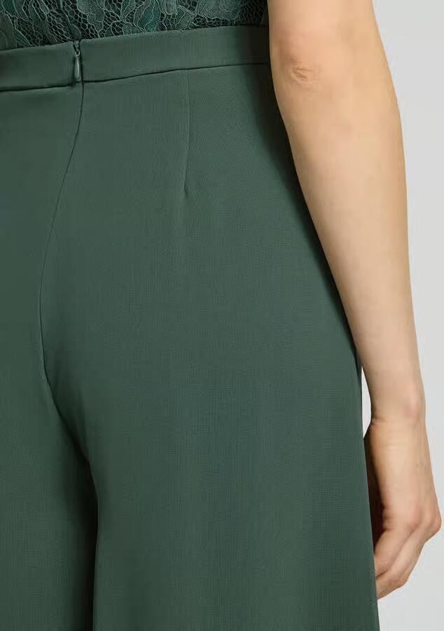 VM by Vera Mont wide fit broek met plooien in de taille