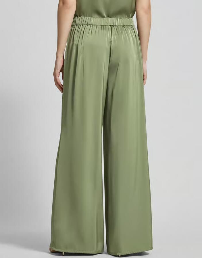 VM by Vera Mont Wide fit stoffen broek met elastische band