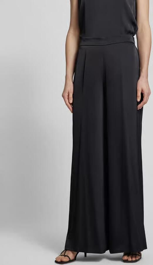 VM by Vera Mont Wide leg broek met elastische band - Foto 3