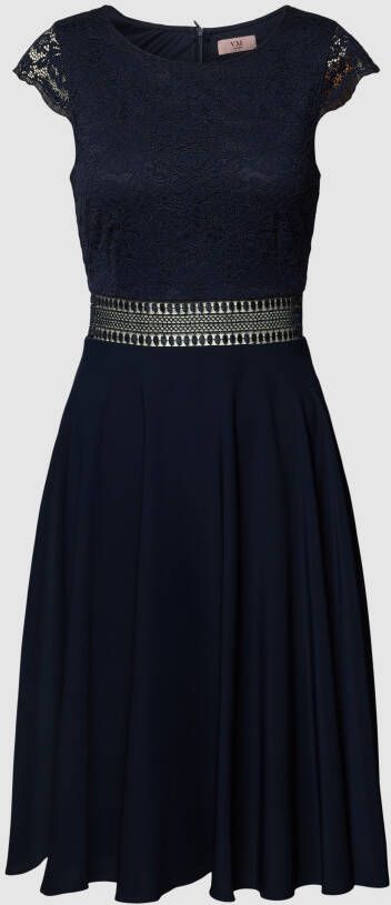 Vera Mont Elegante Avondjurk Blauw Dames