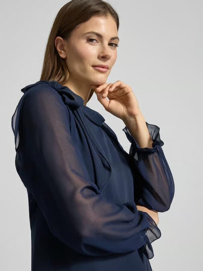 VM by Vera Mont Relaxed fit bolero in semi-transparant design