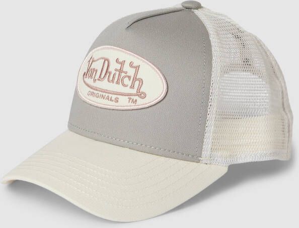 Von Dutch Baseballpet met labeldetail