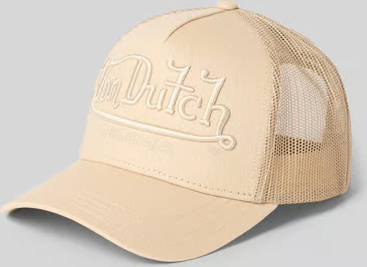 Von Dutch trucker cap met gestikt logo