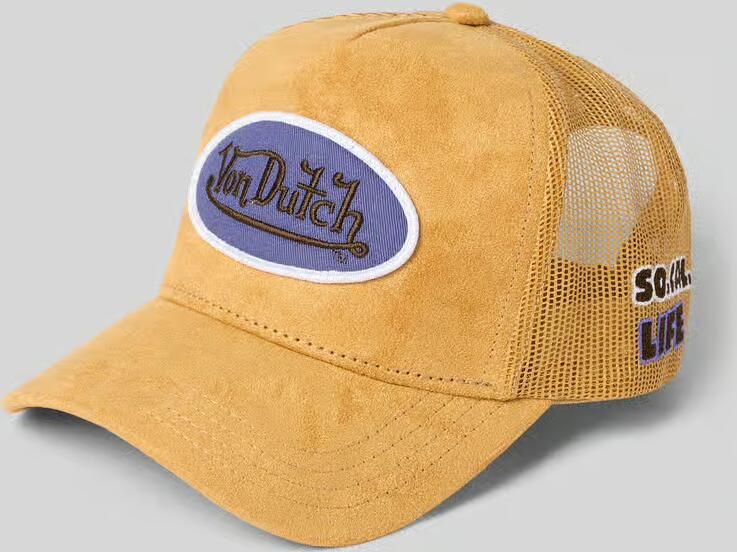 Von Dutch Trucker cap met labelpatch model 'CASQUETTE'