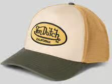 Von Dutch trucker cap met labelpatch model 'Terry'