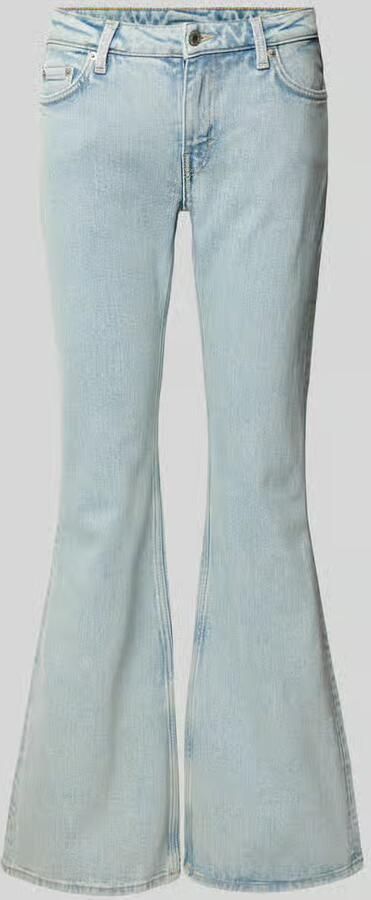 Weekday Flared jeans van katoenmix - Foto 4