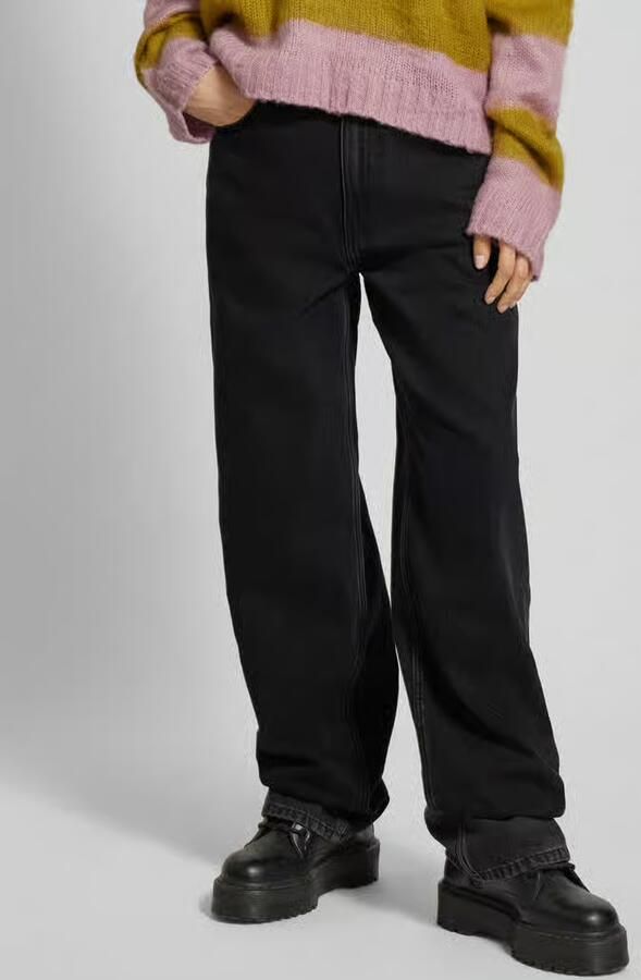 Weekday Loose fit jeans in 5-pocketmodel model 'Rail' - Foto 2