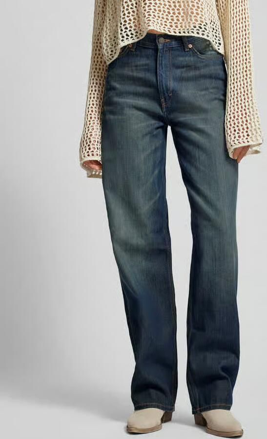 Weekday Loose fit jeans met 5-pocketmodel - Foto 2