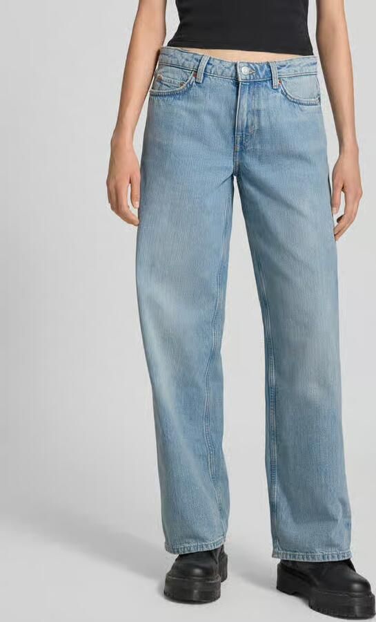 Weekday Loose fit jeans van puur katoen model 'Ample' - Foto 2