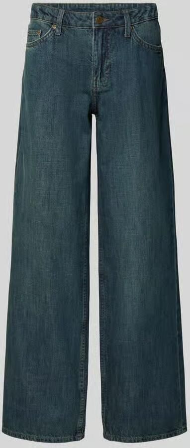 Weekday Low waist jeans van puur katoen - Foto 2
