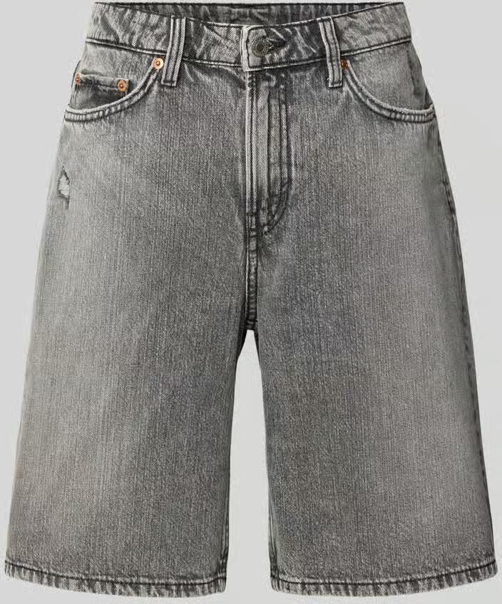 Weekday Regular fit korte jeans in 5-pocketmodel model 'MONTEREY' - Foto 2