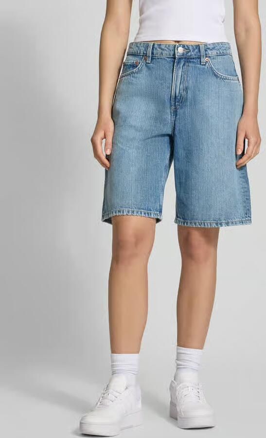 Weekday Regular fit korte jeans in 5-pocketmodel model 'MONTEREY' - Foto 2