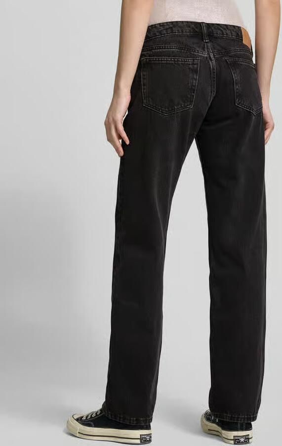 Weekday Straight fit jeans van puur katoen - Foto 2