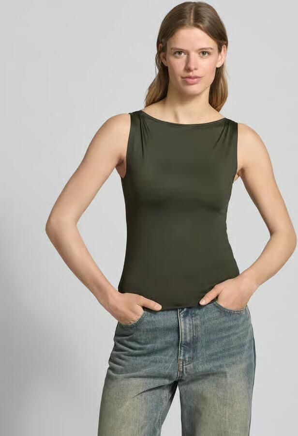 Weekday Tanktop met boothals model 'Annie' - Foto 2