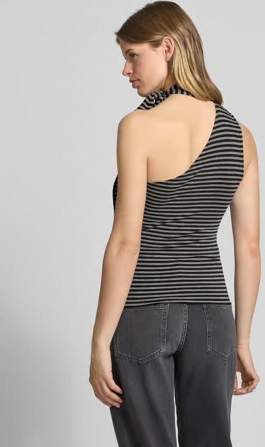 Weekday Tanktop met one shoulder-band model 'Iza'