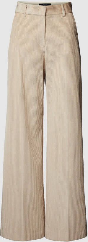 Weekend Max Mara Broek in ribcordlook model 'TANIA'