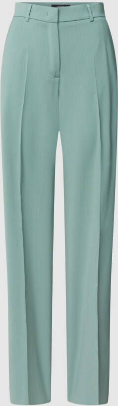 Weekend Max Mara Broek met persplooien model 'VISIVO'