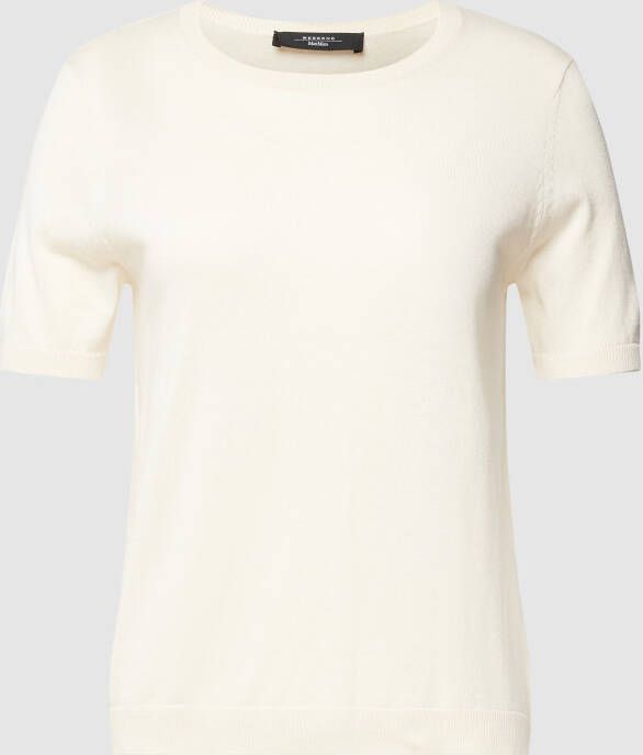 Weekend Max Mara Gebreid shirt met zijde model 'ARGO'