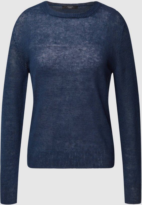 Weekend Max Mara Gebreide pullover met ronde hals model 'ATZECO'