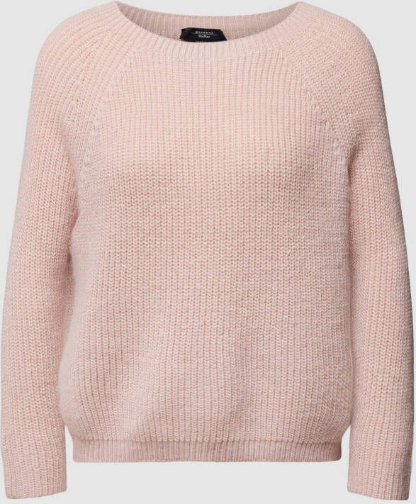 Weekend Max Mara Gebreide pullover met ronde hals model 'XENO'