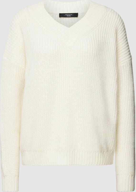 Weekend Max Mara Gebreide pullover met V-hals model 'VIAGGIO'