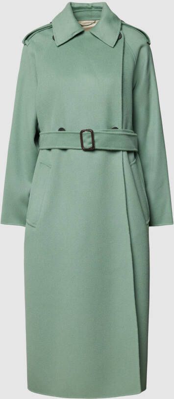 Weekend Max Mara Lange jas met schouderband model 'COBALTO'