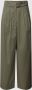 Max Mara Adorato Lange Broek Groen Dames - Thumbnail 1