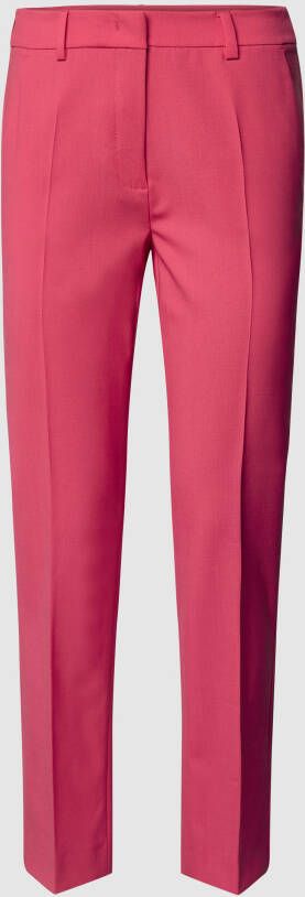 Weekend Max Mara Slim fit stoffen broek met persplooien model 'Valda'